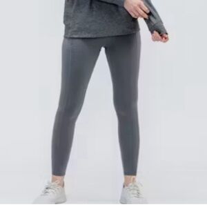 Ministry of Supply Gray Elastic Waist Joule Active Leggings Pants Sz. M